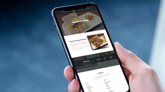 Website Eetcafé de Boerkes - project Duo Webdesign